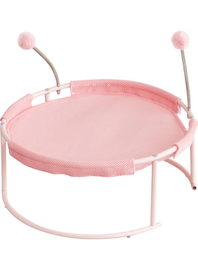 Breathable Mesh Bed For Kittens Pink - Image 1