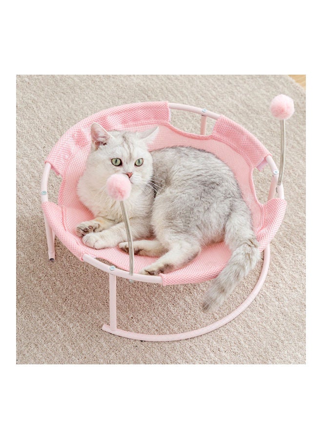 Breathable Mesh Bed For Kittens Pink - Image 2