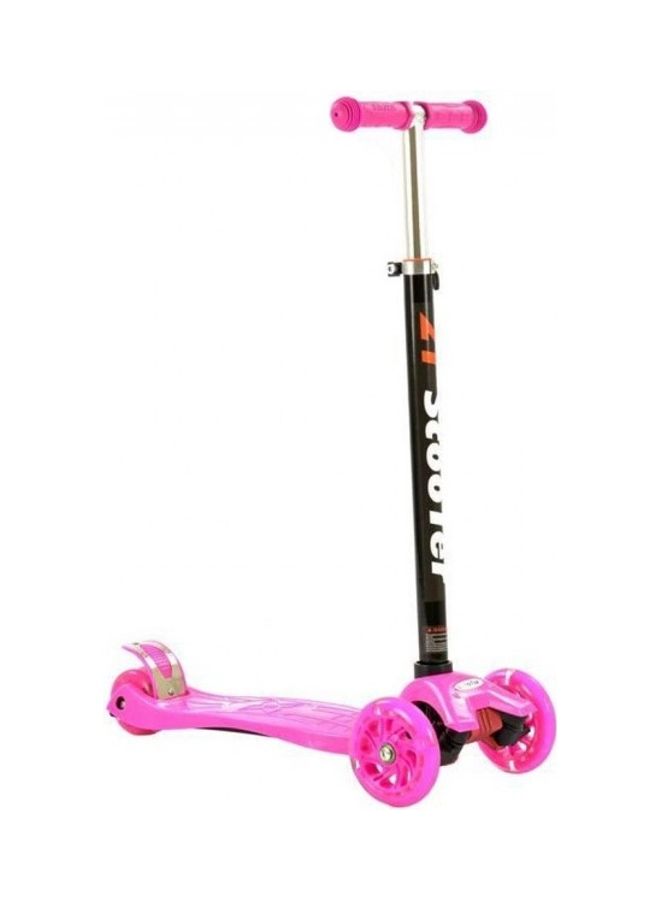3-Wheel Kids Scooter - Pink Pink - Image 1