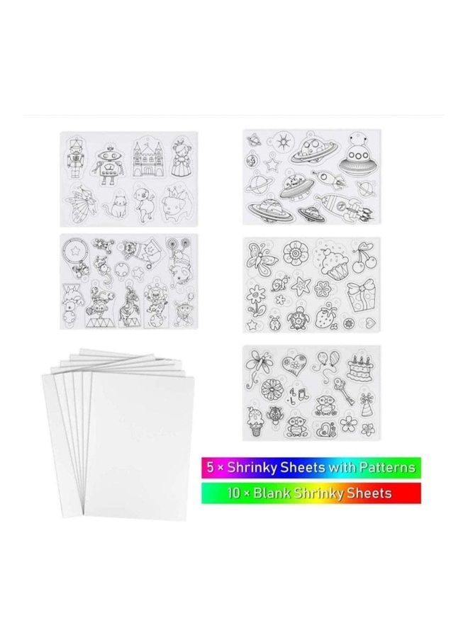 Generic - Heat Shrink Plastic Sheet Kit Creative Set - Image 1