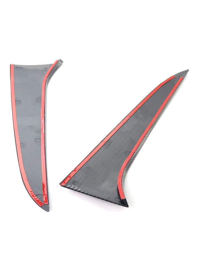 Generic 2-Piece Car Rear Window Side Spoiler  - Image 2