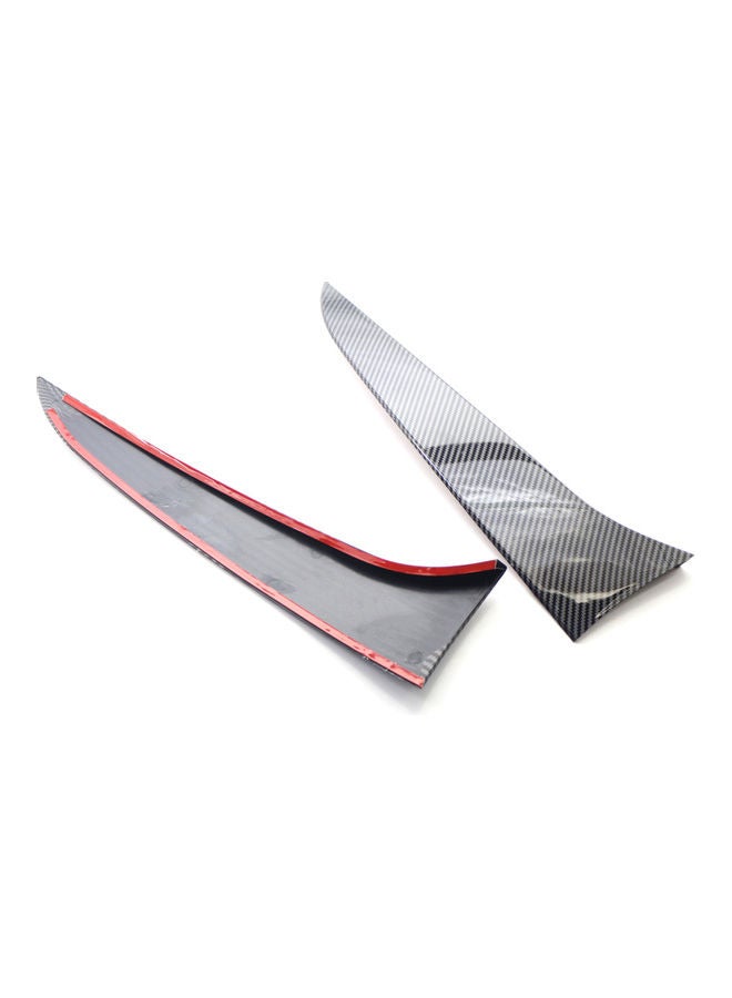 Generic 2-Piece Car Rear Window Side Spoiler  - Image 5
