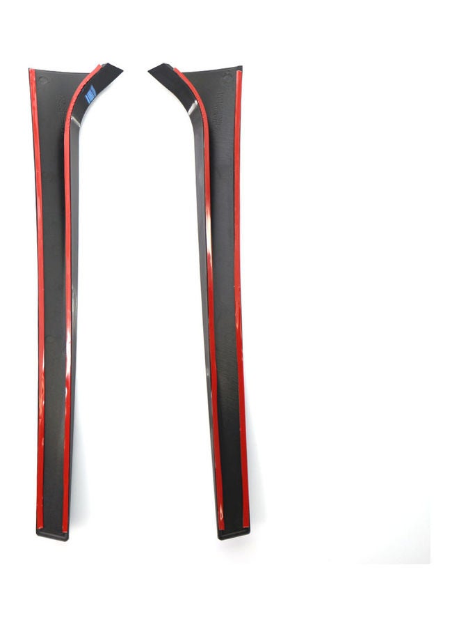 Generic 2-Piece Car Rear Window Side Spoiler  - Image 5