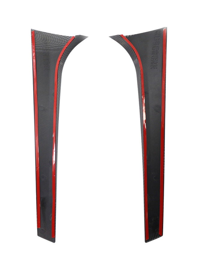 Generic 2-Piece Car Rear Window Side Spoiler - Image 2