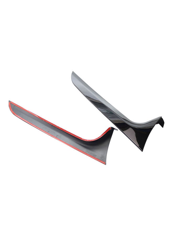Generic - 2-Piece Car Rear Window Side Spoiler - Image 1