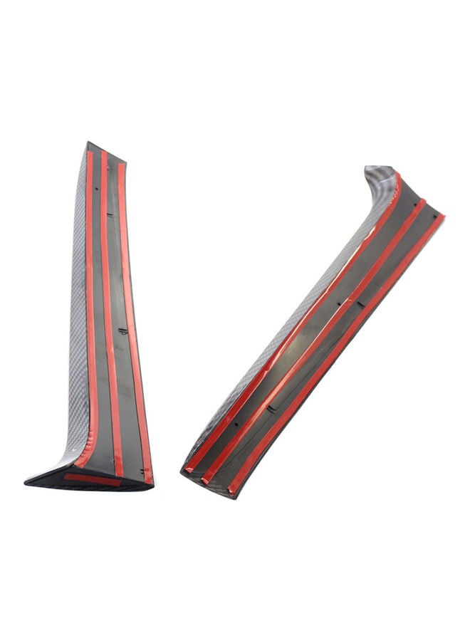 Generic 2-Piece Car Rear Window Side Spoiler  - Image 2