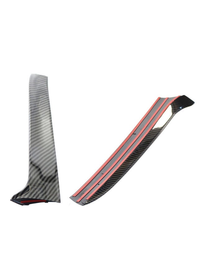 Generic 2-Piece Car Rear Window Side Spoiler  - Image 5