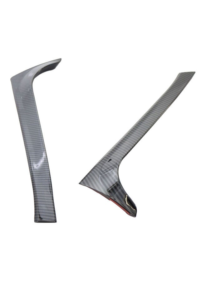 Generic 2-Piece Car Rear Window Side Spoiler - Image 2