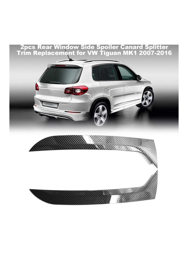 Generic 2-Piece Car Rear Window Side Spoiler  - Image 4