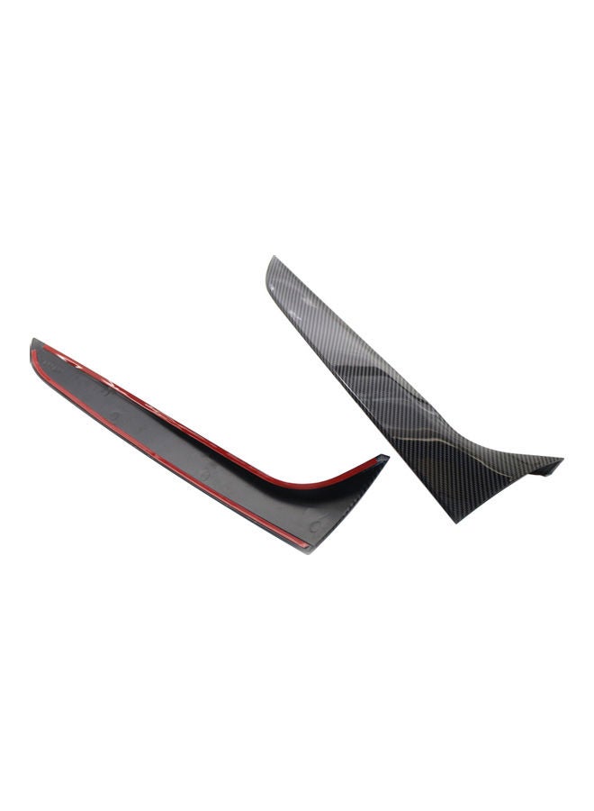 Generic 2-Piece Car Rear Window Side Spoiler  - Image 5