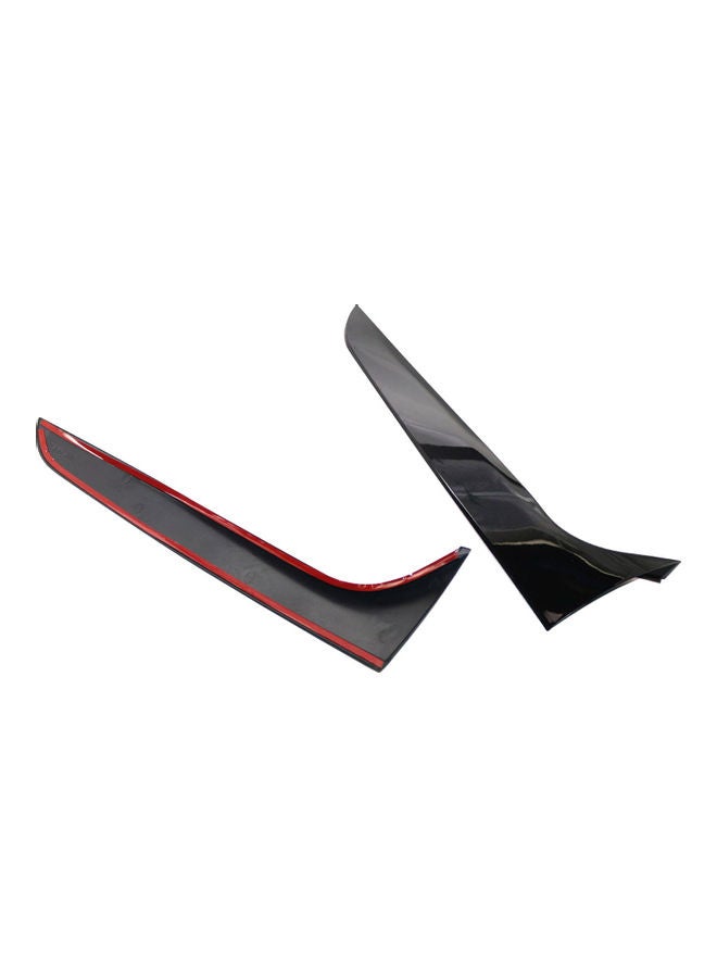 Generic 2-Piece Car Rear Window Side Spoiler  - Image 2