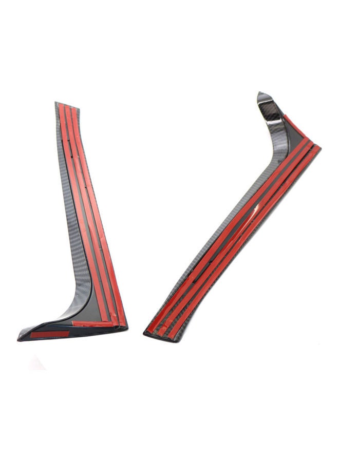 Generic 2-Piece Car Rear Window Side Spoiler - Image 4