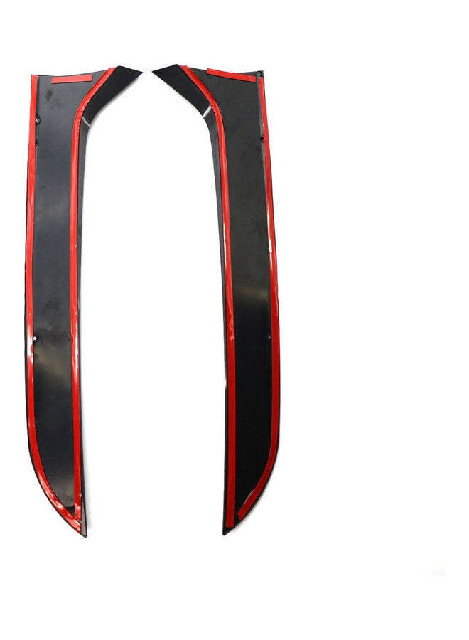 Generic - 2-Piece Car Rear Window Side Spoiler - Image 1