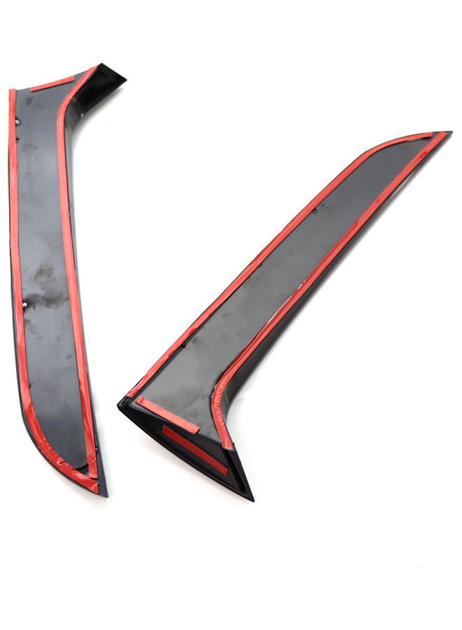 Generic 2-Piece Car Rear Window Side Spoiler  - Image 5