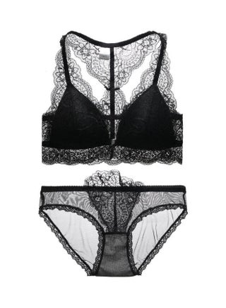 Lace Detail Bra And Brief Set Black - v1621024530/N46691209V_1
