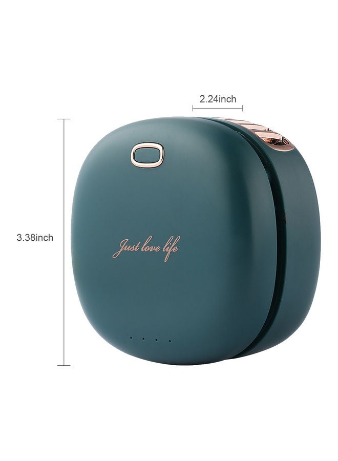ماركة غير محددة - مروحة رقبة مزودة بعدد 3 سرعات ومنفذ USB مع حبل قابل للتعديل H39880GR-su أخضر - Image 1