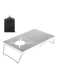 Stainless Steel Stove Table With Cover 32x21x8.5cm