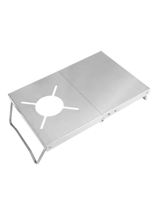 Generic - Stainless Steel Stove Table With Cover 32x21x8.5cm - Image 1