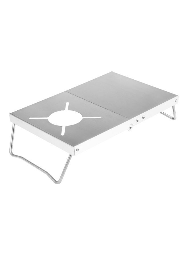 Generic - Stainless Steel Stove Table With Cover 32x21x8.5cm - Image 1