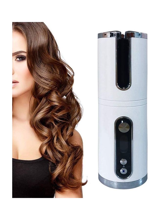 شو وو آلة تجعيد الشعر اللاسلكية أبيض/رمادي - Image 1