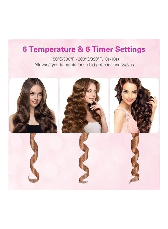 شو وو آلة تجعيد الشعر اللاسلكية أبيض/رمادي - Image 2