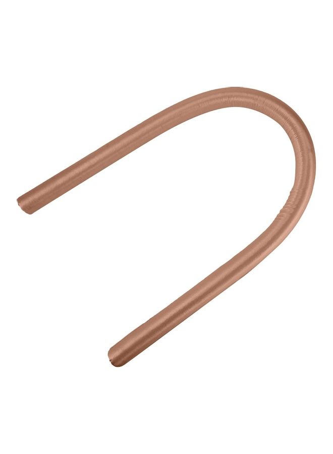 XiuWoo Sponge Heatless Curl Hair Ribbon Set Brown - Image 5