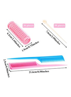 XiuWoo 36 Pieces Brush Hair Rollers Set Multicolour  - Image 2