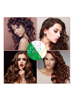 XiuWoo 14-Piece Spiral Styling Hair Curler Kit Multicolour  - Image 4