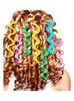 XiuWoo 14-Piece Spiral Styling Hair Curler Kit Multicolour  - Image 5