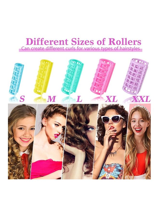XiuWoo 30-Piece Hair Rollers Multicolour - Image 4