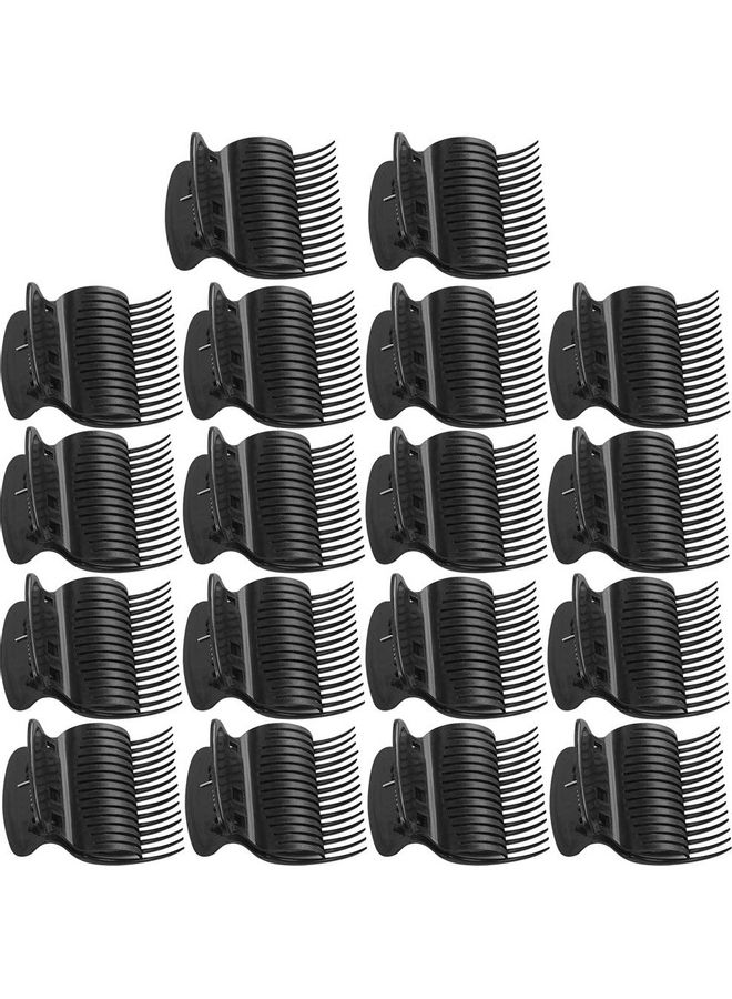 شو وو مشابك شعر من 18 قطعة أسود - Image 1