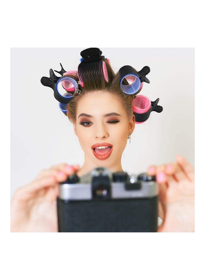 شو وو مشابك شعر من 18 قطعة أسود - Image 3