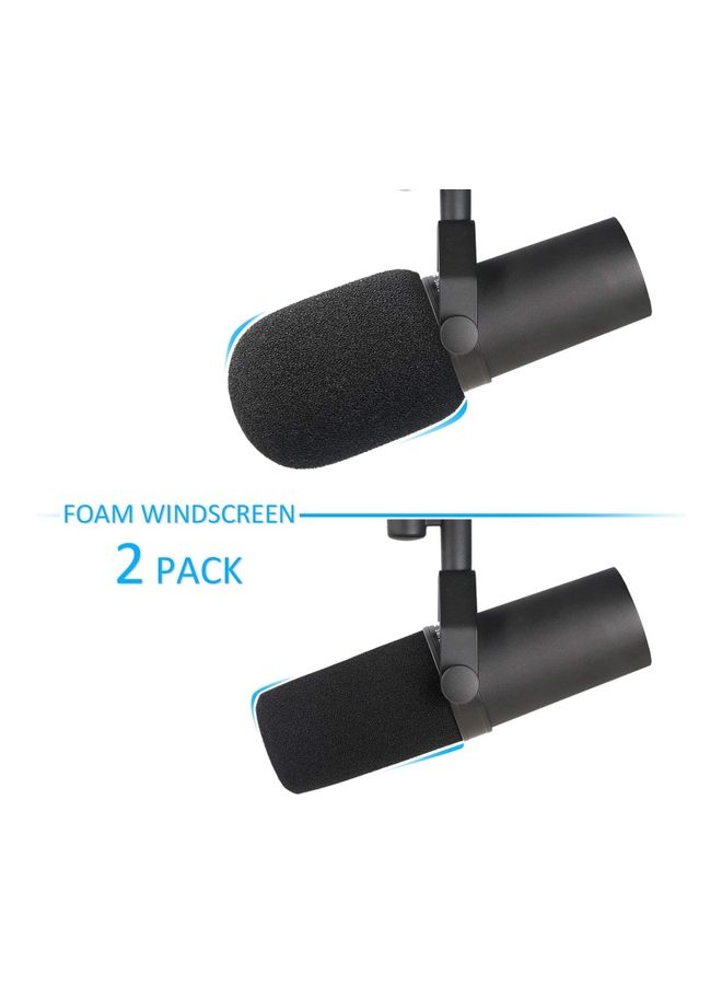 Boom Arm Mic Stand with Pop Filter