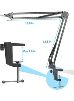 XiuWoo Adjustable Mini Boom Arm Stand with Pop Filter  - Image 5
