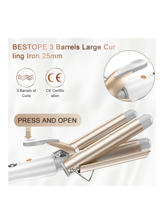 XiuWoo Hair Curler Beige - Image 2