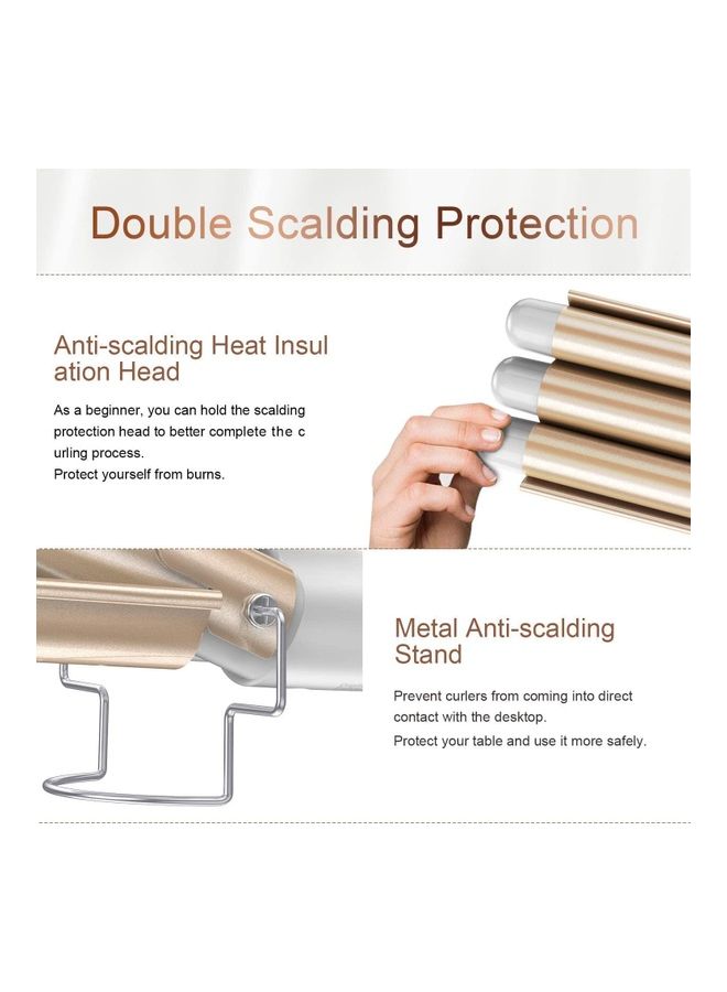 XiuWoo Hair Curler Beige - Image 3