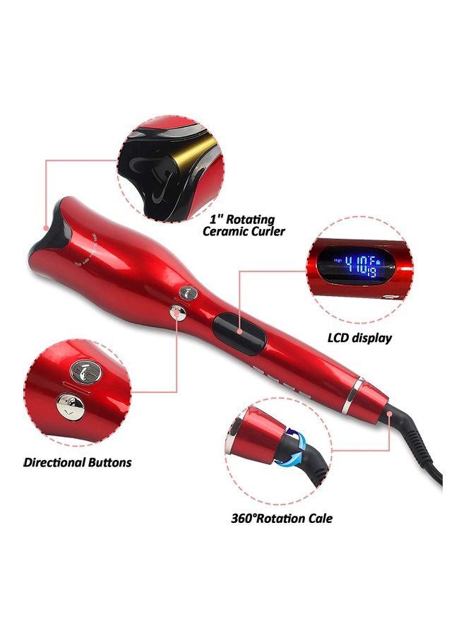 XiuWoo Curling Wand Red - Image 4