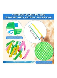 XiuWoo 31-Piece Heatless Spiral Hair Curler Set Multicolour  - Image 4