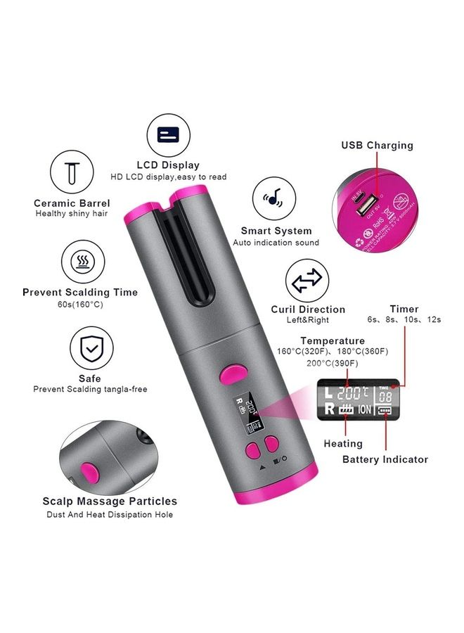 شو وو مجموعة أدوات تجعيد الشعر التلقائية متعدد الألوان - Image 3