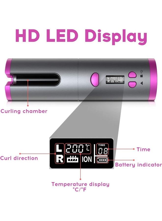 XiuWoo Automatic Hair Curler Set Multicolour - Image 5