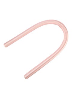 XiuWoo No Heat Silk Curls Headband Pink  - Image 4