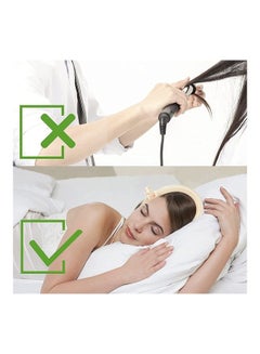 XiuWoo Heatless Curling Rod Headband Beige 3x100cm  - Image 4