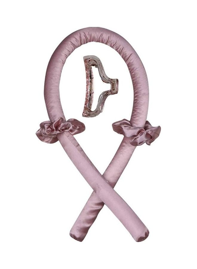 XiuWoo Sponge Heatless Curling Rod Headband Rose Gold - Image 2