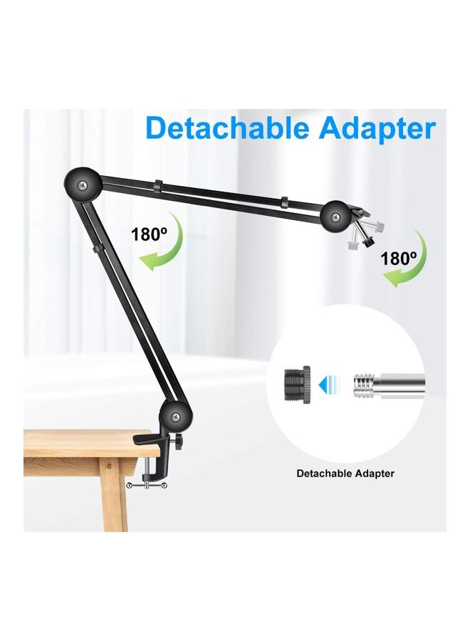 شو وو حامل ميكروفون قابل للتعديل يثبَّت على طاولة صلبة - Image 1