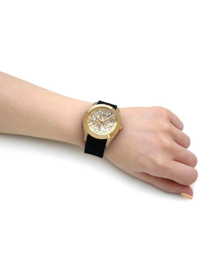 GUESS Women's Clarity Water-Resistant Analog Watch GW0109L1 - 39 mm - Black - Image 5