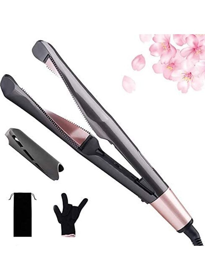 شو وو مجموعة آلة تجعيد الشعر 2 في 1 أسود/وردي - Image 1