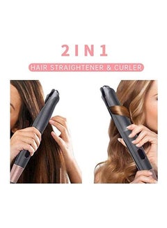 XiuWoo 2-In-1 Hair Curler Set Black/Pink  - Image 3