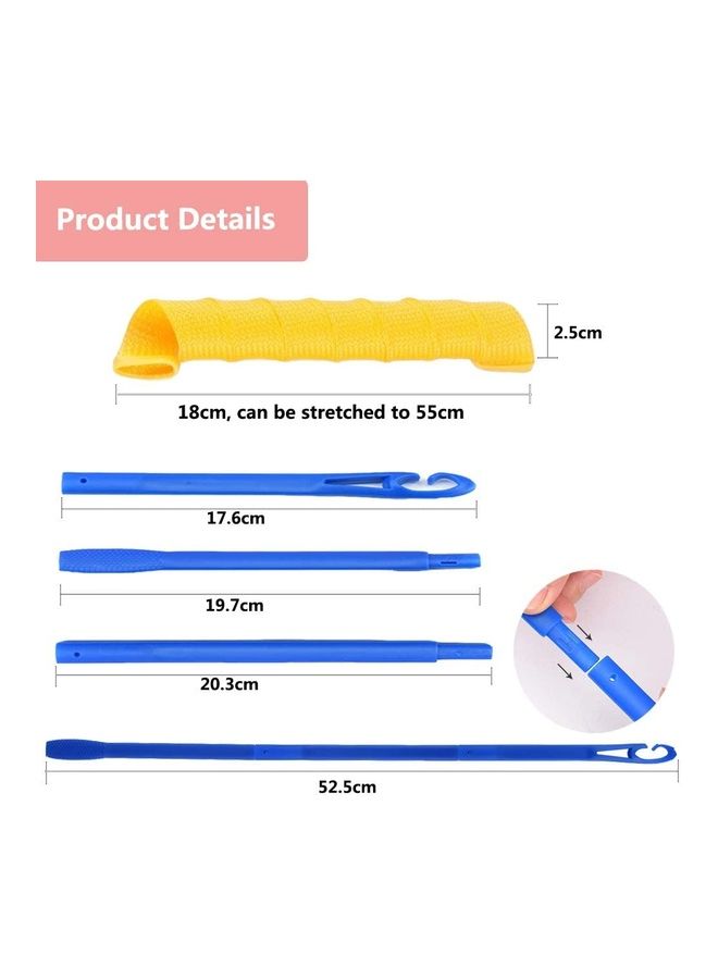 XiuWoo 30-Piece Heatless Magic Hair Curlers Set Multicolour - Image 4