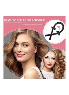 XiuWoo Heatless Hair Styling Ribbon Set Black  - Image 3