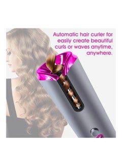 XiuWoo USB Rechargeable Cordless Curling Iron Multicolour  - Image 2